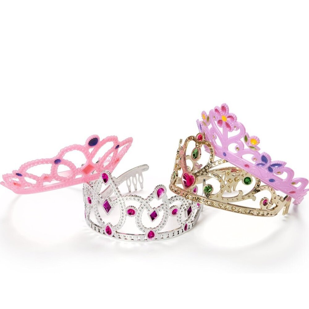Melissa & Doug Dress-Up Tiaras for Costume Role Play Set 4 pc - Picture 3 of 8